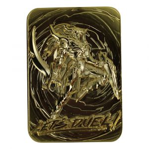Yu-Gi-Oh! Replika Card Black Luster Soldier (gold plated)
