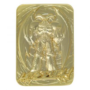 Yu-Gi-Oh! Replika Card Summoned Skull (gold plated)