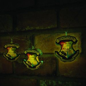 Harry Potter String Lights Bradavice Crests - Damaged packaging Groovy