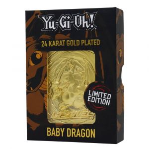 Yu-Gi-Oh! Replika Card Baby Dragon (gold plated) FaNaTtik