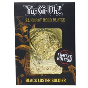 Yu-Gi-Oh! Replika Card Black Luster Soldier (gold plated) FaNaTtik