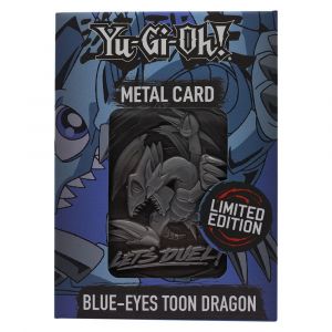 Yu-Gi-Oh! Replika Card Blue Eyes Toon Dragon Limited Edition FaNaTtik