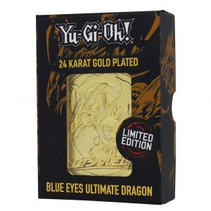 Yu-Gi-Oh! Replika Card Blue Eyes Ultimate Dragon (gold plated) FaNaTtik