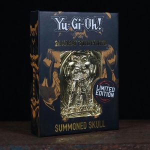 Yu-Gi-Oh! Replika Card Summoned Skull (gold plated) FaNaTtik