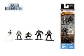 Marvel Comics Nano Metalfigs Kov. Mini Figures 5-Pack Spider-Man 2B 4 cm