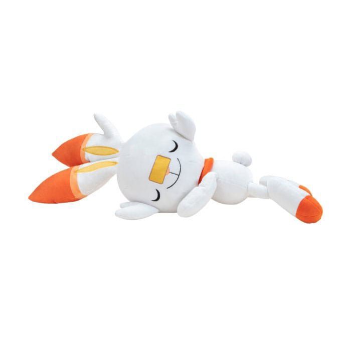 Pokémon Plyšák Figure Sleeping Scorbunny 45 cm Jazwares