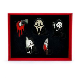 Scream Enamel Pins Set Ghost Face 9 cm (5) Youtooz