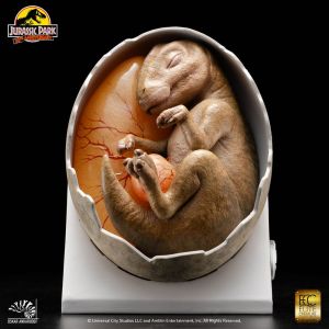 Jurassic Park ECC Elite Creature Line Soška Hadrosaur Egg Hatching 13 cm Elite Creature Collectibles