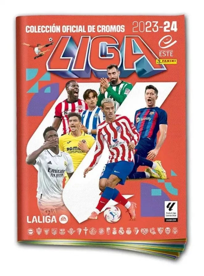 La Liga Nálepka Kolekce 2023-24 Album *Spanish Verze Panini