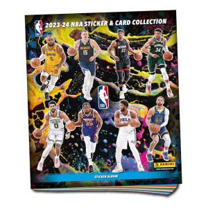 NBA Nálepka & Trading Karty Kolekce 2023-24 Album Anglická Verze