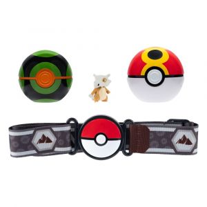 Pokémon Clip'n'Go Poké Ball Belt Set Repeat Ball, Dusk Ball & Cubone Jazwares