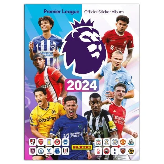 Premier League Official Nálepka Kolekce 2024 Album Anglická Verze Panini