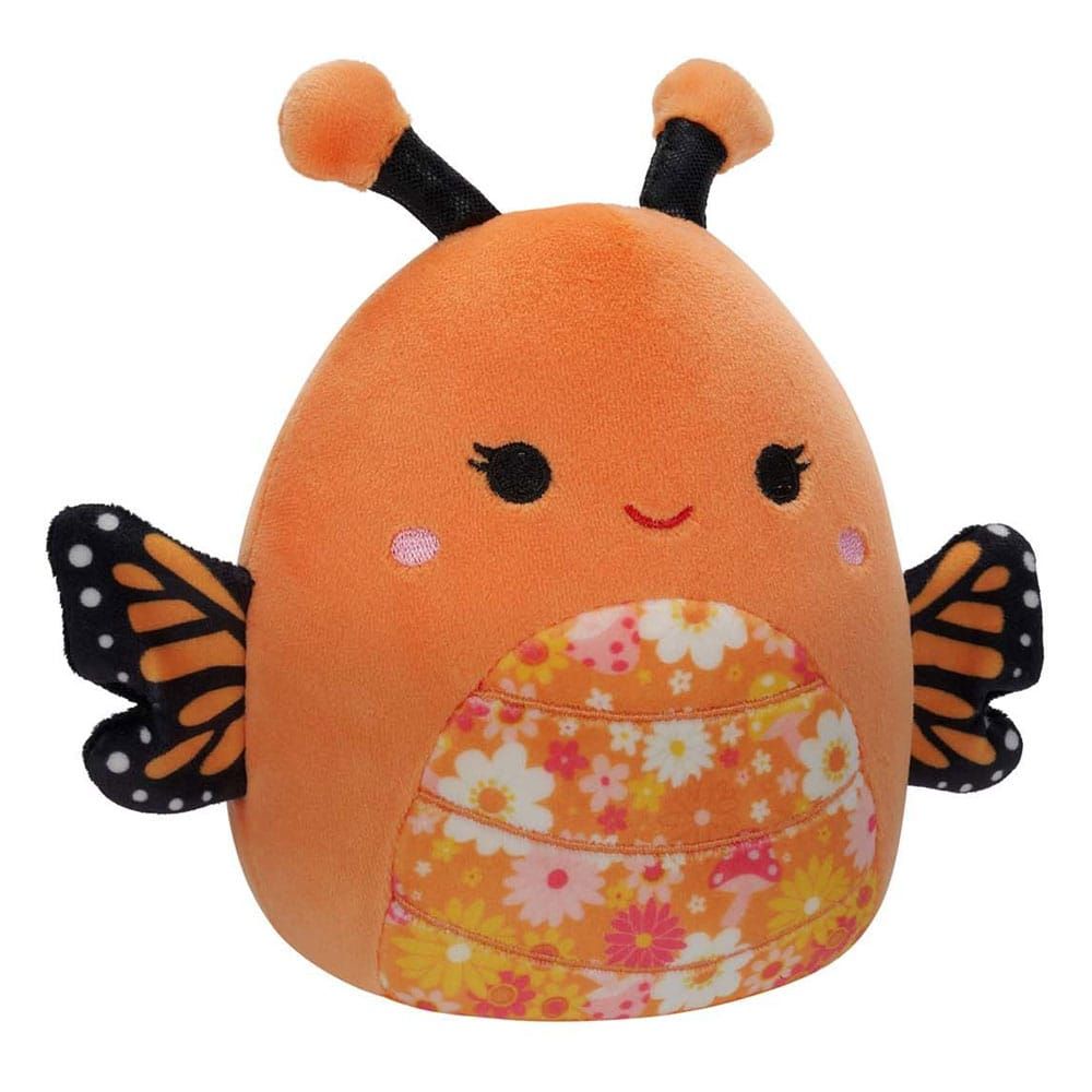 Squishmallows Plyšák Figure Orange Monarch Butterfly with Floral Belly Mony 40 cm Jazwares