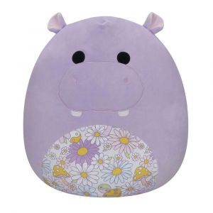 Squishmallows Plyšák Figure Purple Hippo with Floral Belly Hanna 50 cm