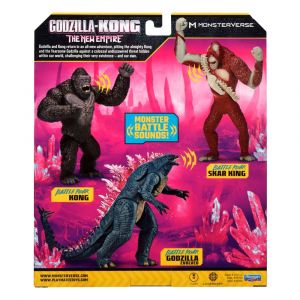 Godzilla x Kong The new Empire Akční Figures Deluxe elek Figures 18 cm Sada (4) BOTI