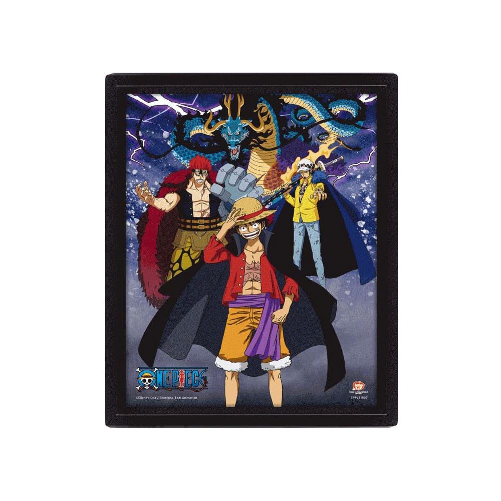 One Piece 3D Lenticular Plakát Land of Wano 26 x 20 cm Pyramid International