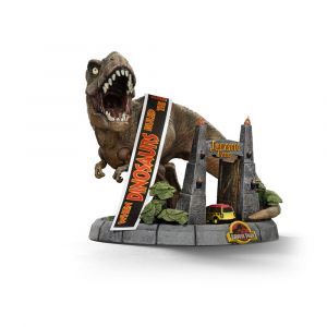 Jurassic Park Mini Co. PVC Figure T-Rex Illusion Deluxe 15 cm Iron Studios