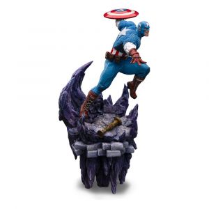 Marvel Deluxe BDS Art Scale Soška 1/10 Captain America 34 cm Iron Studios