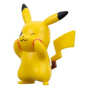 Pokémon Battle Figure Set 3-Pack Pikachu #8, Perrserker, Hawlucha 5 cm Jazwares