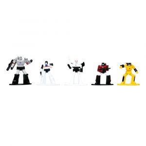 Transformers Nano Metalfigs Kov. Mini Figures 18-Pack Wave 1 4 cm Jada Toys