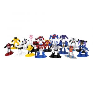 Transformers Nano Metalfigs Kov. Mini Figures 18-Pack Wave 1 4 cm Jada Toys