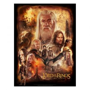 Lord of the Rings Art Print The Two Towers 46 x 61 cm - unframed