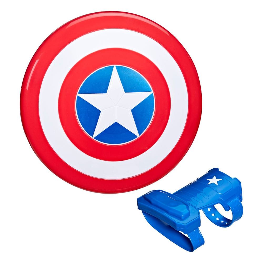 Avengers Roleplay Replika Captain America Magnetic Shield & Gauntlet Hasbro