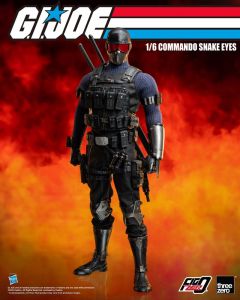G.I. Joe FigZero Akční Figure 1/6 Commando Snake Eyes 30 cm