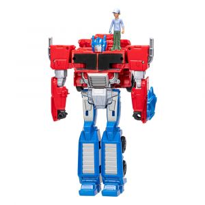 Transformers EarthSpark Spin Changer Akční Figure Optimus Prime & Robby Malto 20 cm
