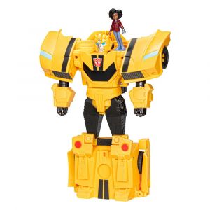 Transformers EarthSpark Spin Changer Akční Figure Bumblebee & Mo Malto 20 cm