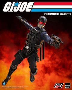 G.I. Joe FigZero Akční Figure 1/6 Commando Snake Eyes 30 cm ThreeZero