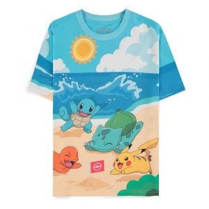 Pokemon Tričko Beach Day Velikost S