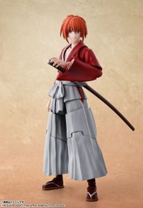 Rurouni Kenshin: Meiji Swordsman Romantic Story S.H. Figuarts Akční Figure Kenshin Himura 13 cm Bandai Tamashii Nations
