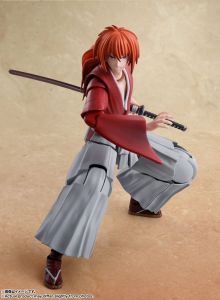 Rurouni Kenshin: Meiji Swordsman Romantic Story S.H. Figuarts Akční Figure Kenshin Himura 13 cm Bandai Tamashii Nations
