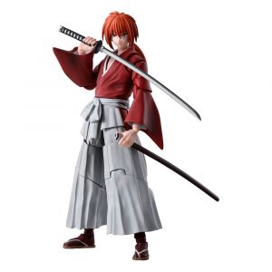 Rurouni Kenshin: Meiji Swordsman Romantic Story S.H. Figuarts Akční Figure Kenshin Himura 13 cm