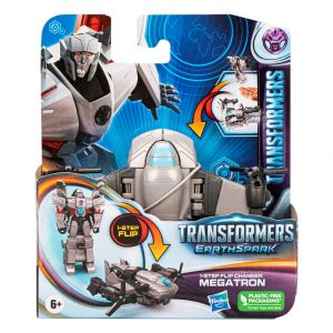 Transformers EarthSpark 1-Step Flip Changer Akční Figure Megatron 10 cm Hasbro