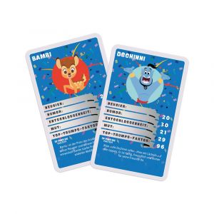 Disney Card Game Top Trumps Quiz Disney 100 Německá Verze Winning Moves