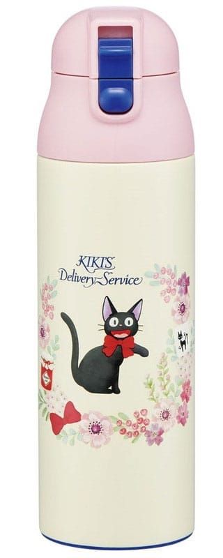Kiki delivery's service Water Bottle One Push Jiji Guirlande de fleurs 500 ml Skater