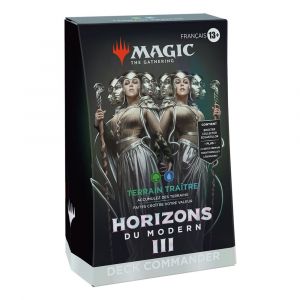 Magic the Gathering Horizons du Modern 3 Commander Decks Display (4) Francouzská Wizards of the Coast