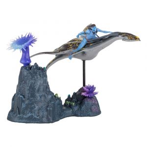 Avatar: The Way of Water Deluxe Medium Akční Figures Neteyam & Ilu - Damaged packaging McFarlane Toys