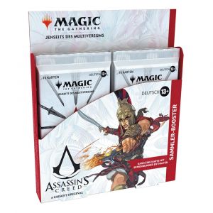 Magic the Gathering Jenseits des Multiversums: Assassins Creed Collector Booster Display (12) Německá
