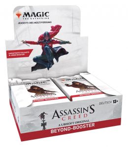 Magic the Gathering Jenseits des Multiversums: Assassins Creed Beyond Booster Display (24) Německá