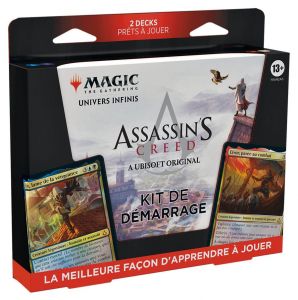 Magic the Gathering Univers infinis : Assassins Creed Starter Kit 2024 Display (12) Francouzská Wizards of the Coast