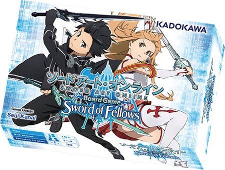 Sword Art Online Board Game Sword of Fellows Německá Verze Japanime Games