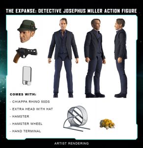 The Expanse Akční Figure Detective Josephus Miller 20 cm