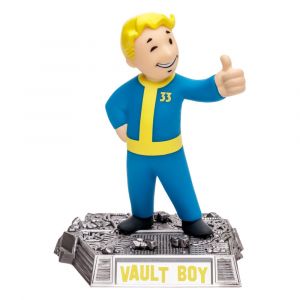 Fallout Movie Maniacs Akční Figure Vault Boy (Gold Label) 15 cm