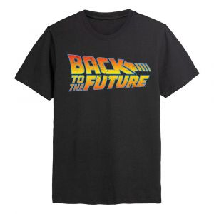 Back To The Future Tričko Logo Velikost L