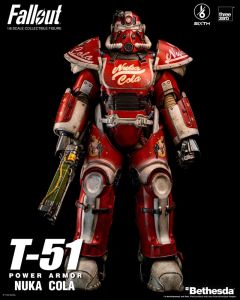 Fallout Akční Figure 1/6 T-51 Nuka Cola Power Armor 37 cm