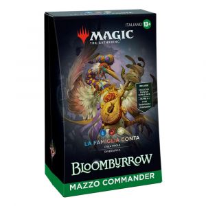 Magic the Gathering Bloomburrow Commander Decks Display (4) italian Wizards of the Coast