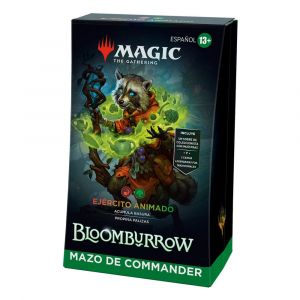 Magic the Gathering Bloomburrow Commander Decks Display (4) spanish Wizards of the Coast